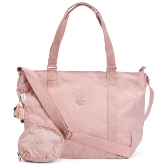 KIPLING Nylon Adara Tote With Pouch - Picture 1 of 4
